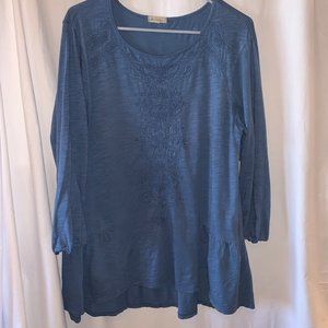 Mod-o-doc Royal Blue Tunic Top